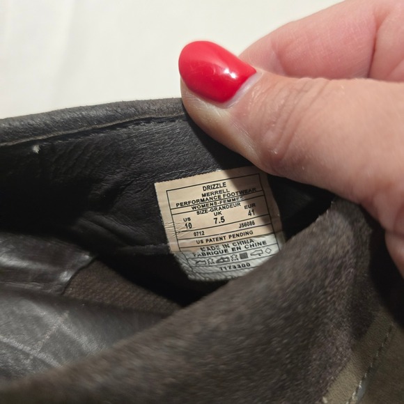 Merrell Drizzle Clogs Slip On Suede Comfort Shoes Womens Size 10 - Picture 7 of 8